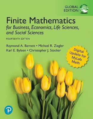 Book cover for Finite Mathematics for Business, Economics, Life Sciences, and Social Sciences, Global Edition -- MyLab Mathematics with Pearson eText (ACC)