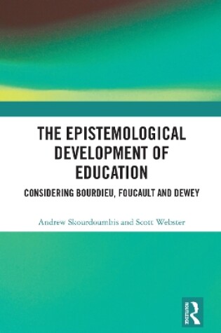 Cover of The Epistemological Development of Education