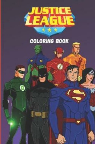 Cover of Justice Leagues Coloring Book
