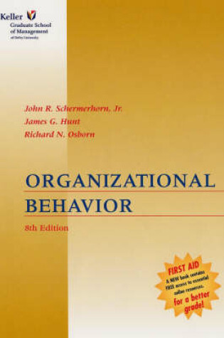 Cover of Organizational Behavior Eighth Edition for Keller University