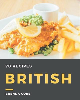 Book cover for 70 British Recipes