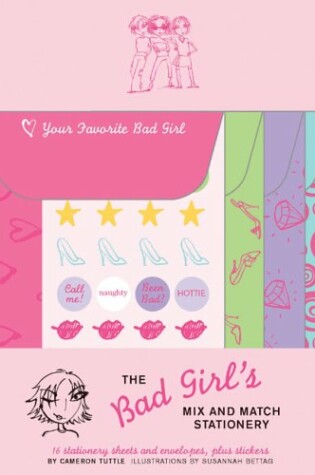 Cover of Bad Girl's Mix and Match Stationery