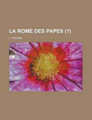 Book cover for La Rome Des Papes (1)