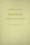 Book cover for Tancrède (Paris Opéra 1702)