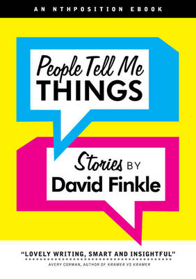 Book cover for People Tell Me Things