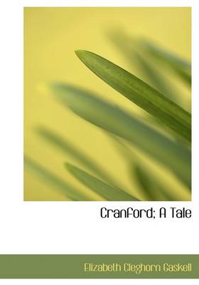 Book cover for Cranford; A Tale