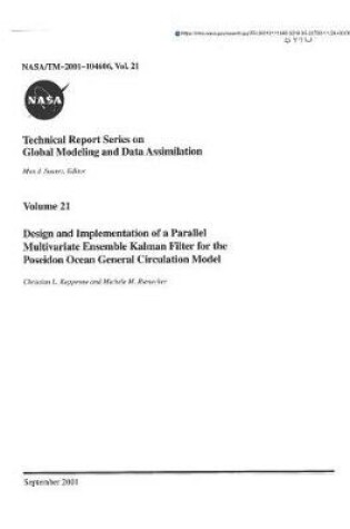 Cover of Design and Implementation of a Parallel Multivariate Ensemble Kalman Filter for the Poseidon Ocean General Circulation Model