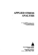 Book cover for Applied Stress Analysis