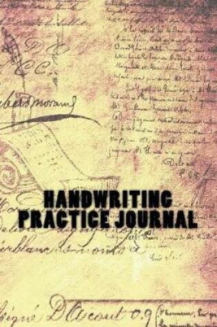 Cover of Handwriting Practice Journal
