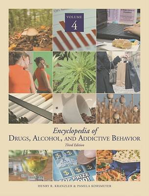 Cover of Encyclopedia of Drugs, Alcohol & Addictive Behavior