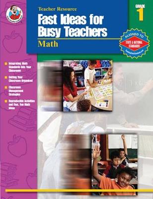 Book cover for Fast Ideas for Busy Teachers: Math, Grade 1