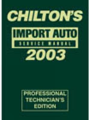 Cover of Chilton's Import Service Manual
