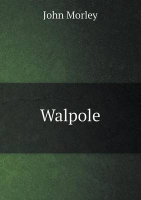 Book cover for Walpole