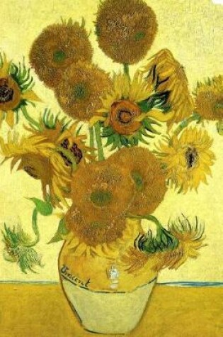 Cover of Vase with Fifteen Sunflowers by Vincent van Gogh Journal