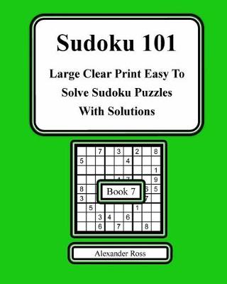 Book cover for Sudoku 101 Book 7