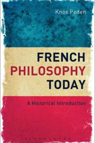 Cover of French Philosophy Today