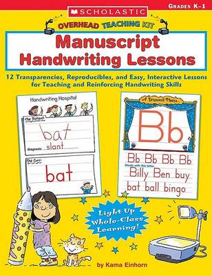 Book cover for Manuscript Handwriting Lessons