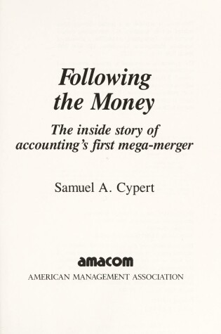 Cover of Following the Money