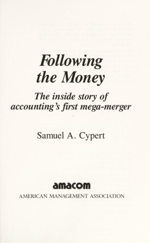 Book cover for Following the Money