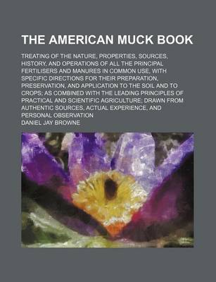 Book cover for The American Muck Book; Treating of the Nature, Properties, Sources, History, and Operations of All the Principal Fertilisers and Manures in Common Use, with Specific Directions for Their Preparation, Preservation, and Application to the Soil and to Crops