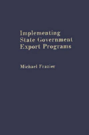 Cover of Implementing State Government Export Programs