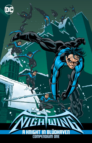 Book cover for Nightwing: A Knight in Bludhaven Compendium Book One
