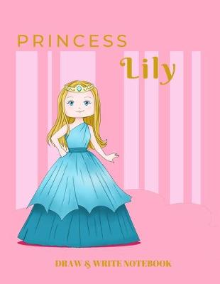 Book cover for Princess Lily Draw & Write Notebook
