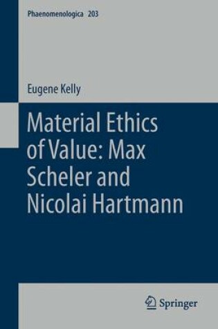 Cover of Material Ethics of Value: Max Scheler and Nicolai Hartmann