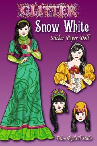 Cover of Glitter Snow White Sticker Paper Doll