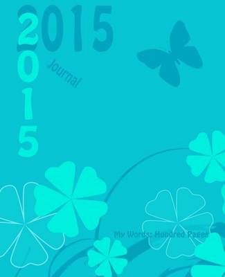 Book cover for 2015 Journal (Flowers & Butterfly)