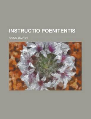 Book cover for Instructio Poenitentis