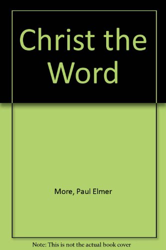 Book cover for Christ the Word