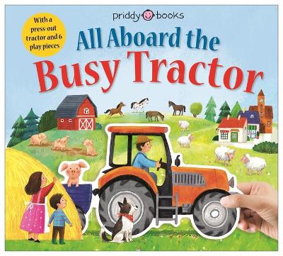 Book cover for All Aboard the Busy Tractor