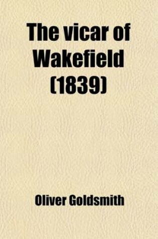 Cover of The Vicar of Wakefield (1839)