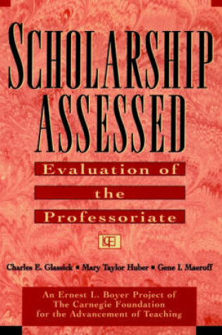 Cover of Scholarship Assessed