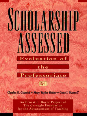 Book cover for Scholarship Assessed