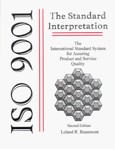 Book cover for ISO 9001, the Standard Interpretation