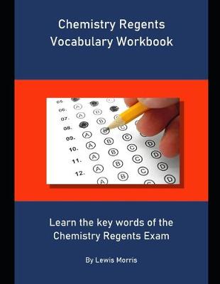 Book cover for Chemistry Regents Vocabulary Workbook