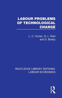 Book cover for Labour Problems of Technological Change