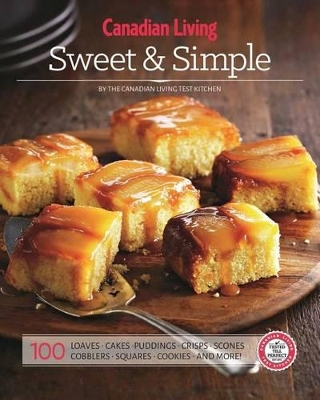 Book cover for Canadian Living: Sweet & Simple