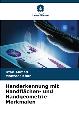 Book cover for Handerkennung mit Handflächen- und Handgeometrie-Merkmalen