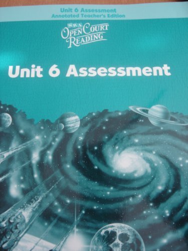 Cover of Open Court Reading, Unit 6 Assessment Annotated Teacher Edition, Level 5