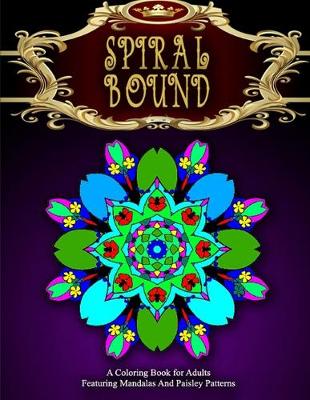 Cover of SPIRAL BOUND MANDALA COLORING BOOK - Vol.8