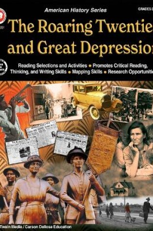 Cover of The American History Series Roaring 20s and the Great Depression Workbook, Grades 5 - 12