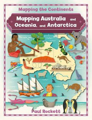 Book cover for Mapping Australia and Oceania, and Antarctica