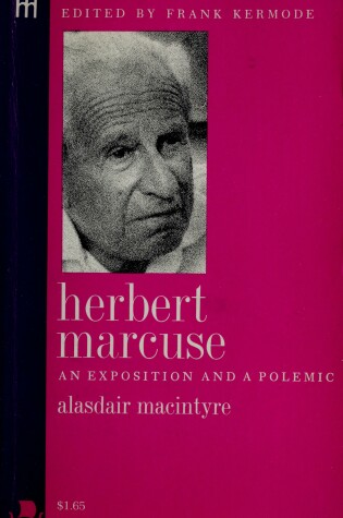 Cover of Herbert Marcuse