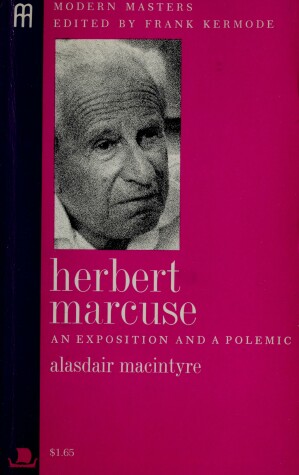 Cover of Herbert Marcuse