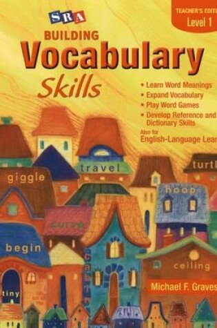 Cover of Building Vocabulary Skills, Teacher's Edition, Level 1