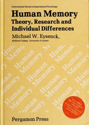 Cover of Human Memory