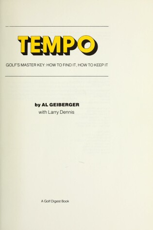 Cover of Tempo